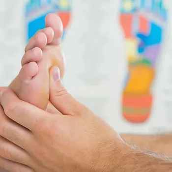 La reflexología podal en las molestias&nbsp;digestivas.